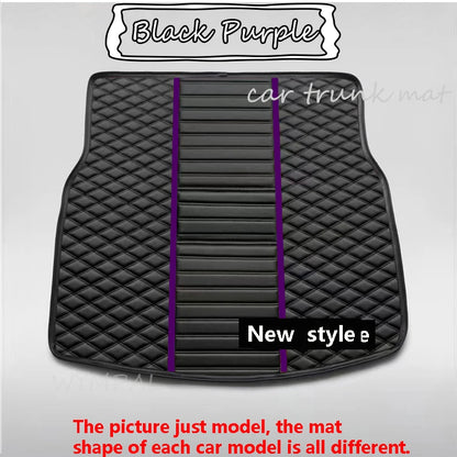 Tapis de sol de voiture en cuir de luxe personnalisé pour Renault Clio 4 2013 2014 2015 2016, ensemble complet d'accessoires imperméables pour femmes