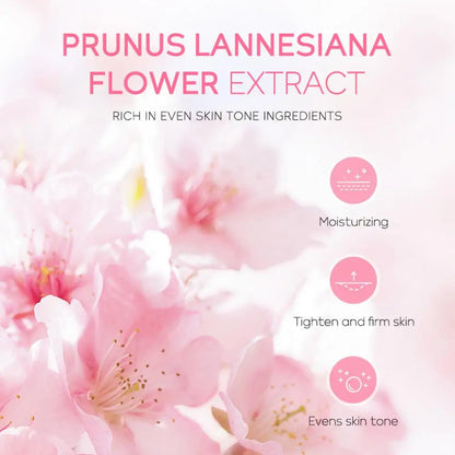 Coffret de soins pour le visage Crème nettoyante Sakura Essence Tonique hydratant blanchissant et anti-âge Crème pour les yeux Sérum pour le visage Soins de la peau pour les yeux