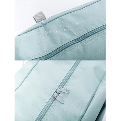Sac de voyage pliant imperméable de couleur unie, sac à bagages léger de grande capacité