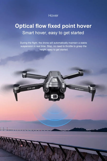 Xiaomi-Drone ATA JIA Z908 Pro /MAX 8K ESC 4K, professionnel, localisation de flux optique, évitement d'obstacles à 3 côtés, jouets quadricoptères