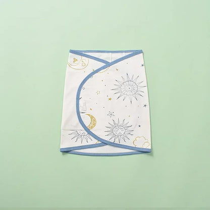 Couverture d'emmaillotage pour bébé de 0 à 6 mois, sangle pour protéger le ventre, couverture de couchage pour nouveau-né, style fin pour l'été