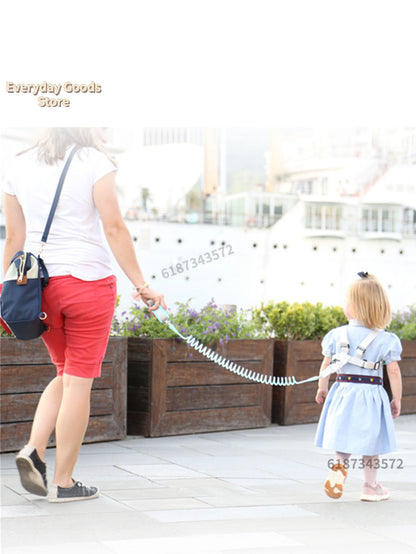 Ceinture de prévention des pertes pour nourrissons et jeunes enfants, corde de Traction, Bracelet de prévention des pertes pour bébé, corde à ressort de 1.5m, marche sûre pour bébé