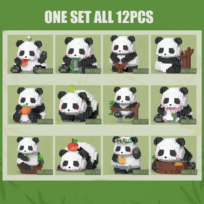 Mini Animal de Style Chinois à Assembler Soi-Même, Briques de Construction, Modèle Créatif, pour Garçon