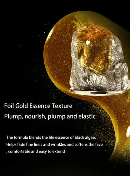 Crème pour le visage en feuille d'or aux algues, 50g, hydratante, raffermissante, contrôle de l'huile de la peau, crème de jour raffermissante, réparation des cellules endommagées