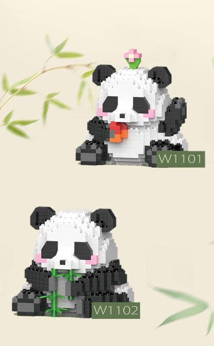 Mini Animal de Style Chinois à Assembler Soi-Même, Briques de Construction, Modèle Créatif, pour Garçon