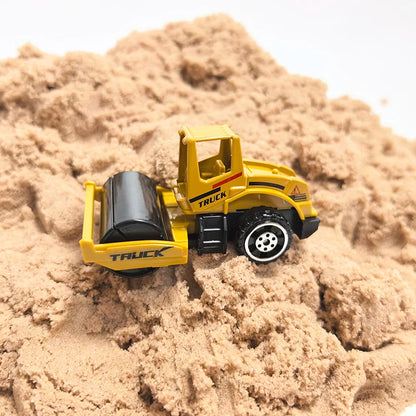 Ensemble de voiture et camion grue, jouets de Parking, véhicule d'ingénierie en alliage, tracteur, pelle, Construction pour garçon, cadeau d'anniversaire pour enfants
