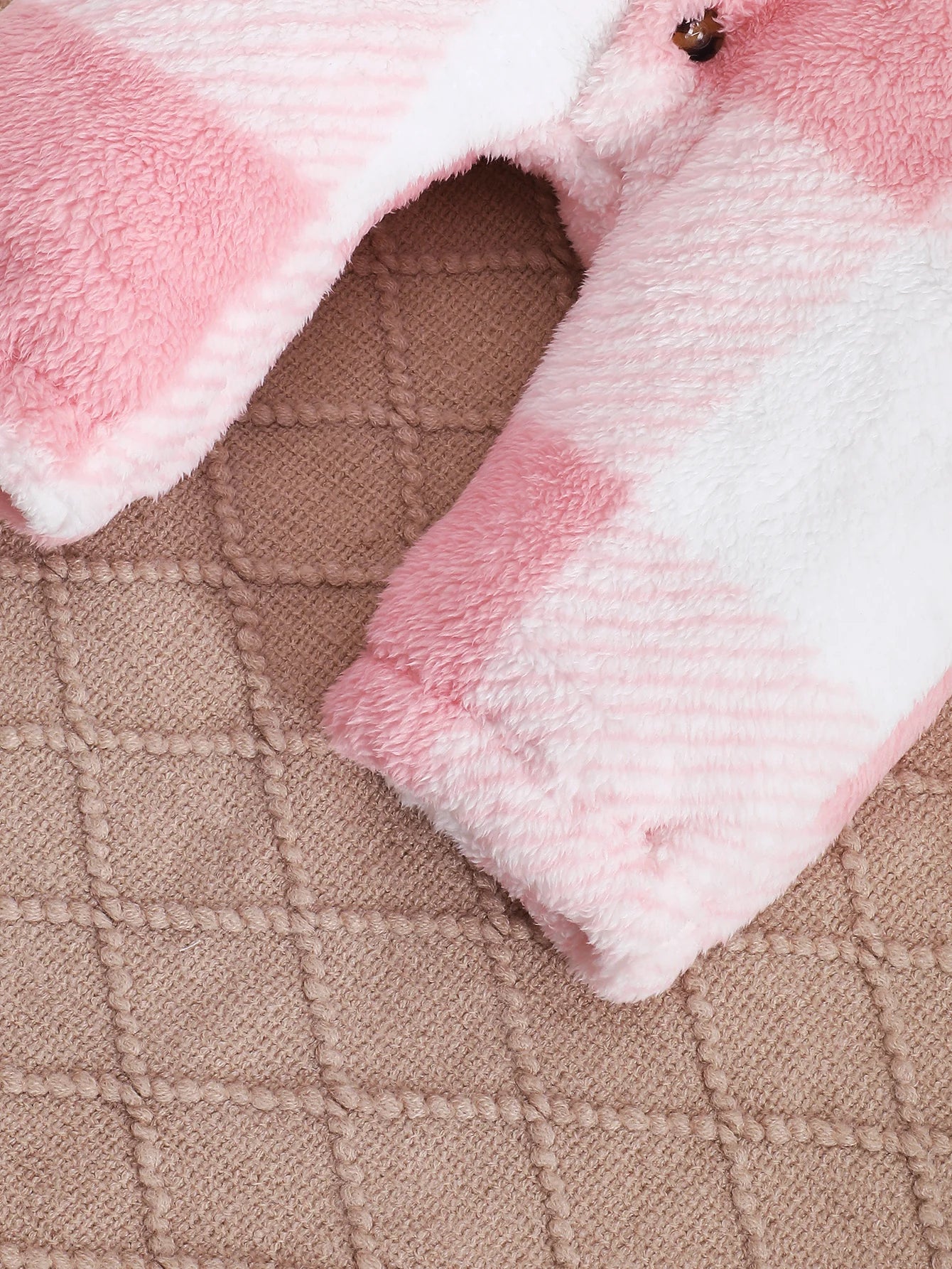 Barboteuse à carreaux pour bébés garçons et filles, combinaison à capuche et manches longues en peluche, vêtements chauds d'hiver pour tout-petits garçons de 3 à 24 mois