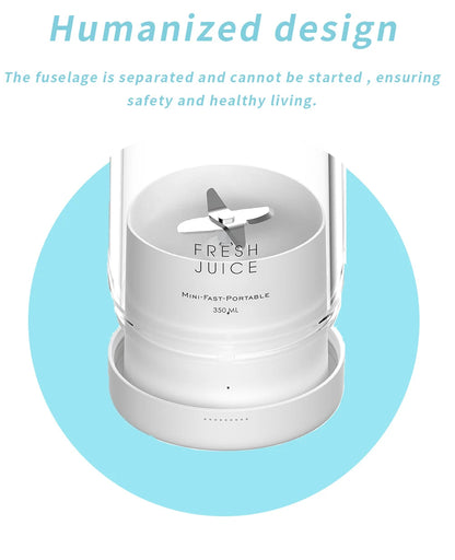 Presse-agrumes électrique Portable, Mini mélangeur de fruits Usb, extracteur de fruits, aliments, Milkshake, Machine multifonction pour jus