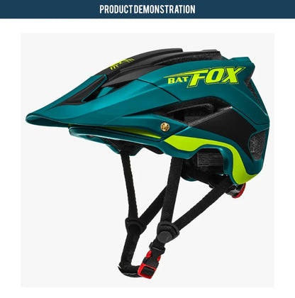 BATFOX-Casque de vélo pour homme, casque de vélo, casque de vélo de montagne, casque de vélo VTT, casquettes de vélo