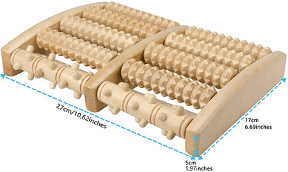 Rouleau de pied en bois, soins en bois, Massage, réflexologie, relaxation musculaire, soulagement, cadeau de Spa, Anti-Cellulite, outils de soins