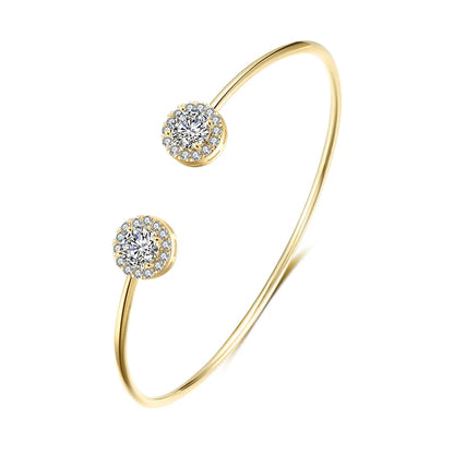 Bracelets de manchette en or géométrique pour femmes, bijoux de fête INS, mode cubique, contre-indiqué, luxe, documents
