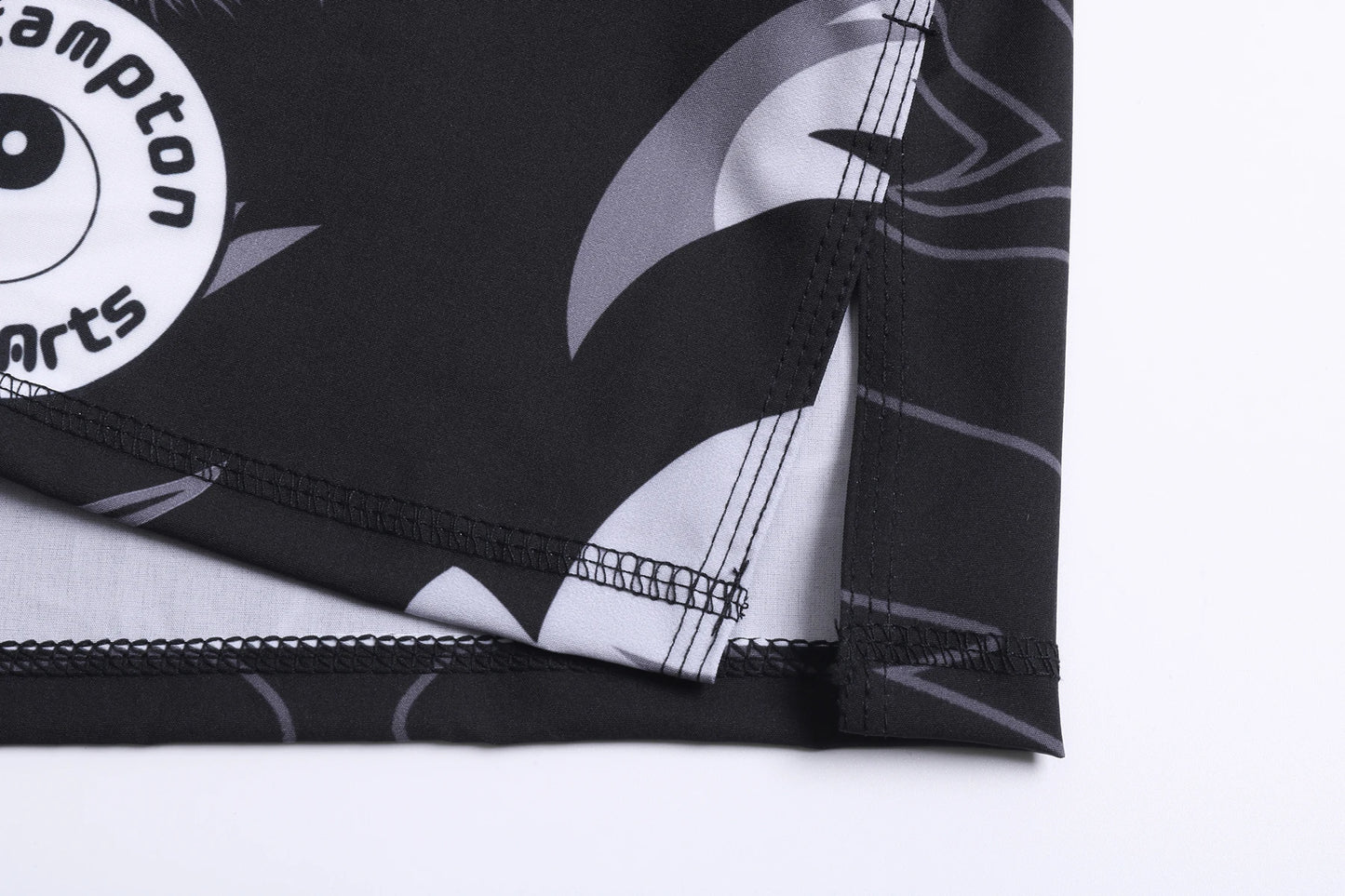 Cody Lundin nouveaux modèles personnalisés manches courtes Polyester extensible éruptions cutanées Shorts MMA BJJ ensembles avec ceinture en caoutchouc