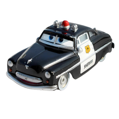 Disney Pixar-Voitures Rains Mcqueen Mack UnmunCollection pour enfants, véhicules moulés sous pression, modèle de jouet en alliage, cadeau, 3 jouets, 1:55