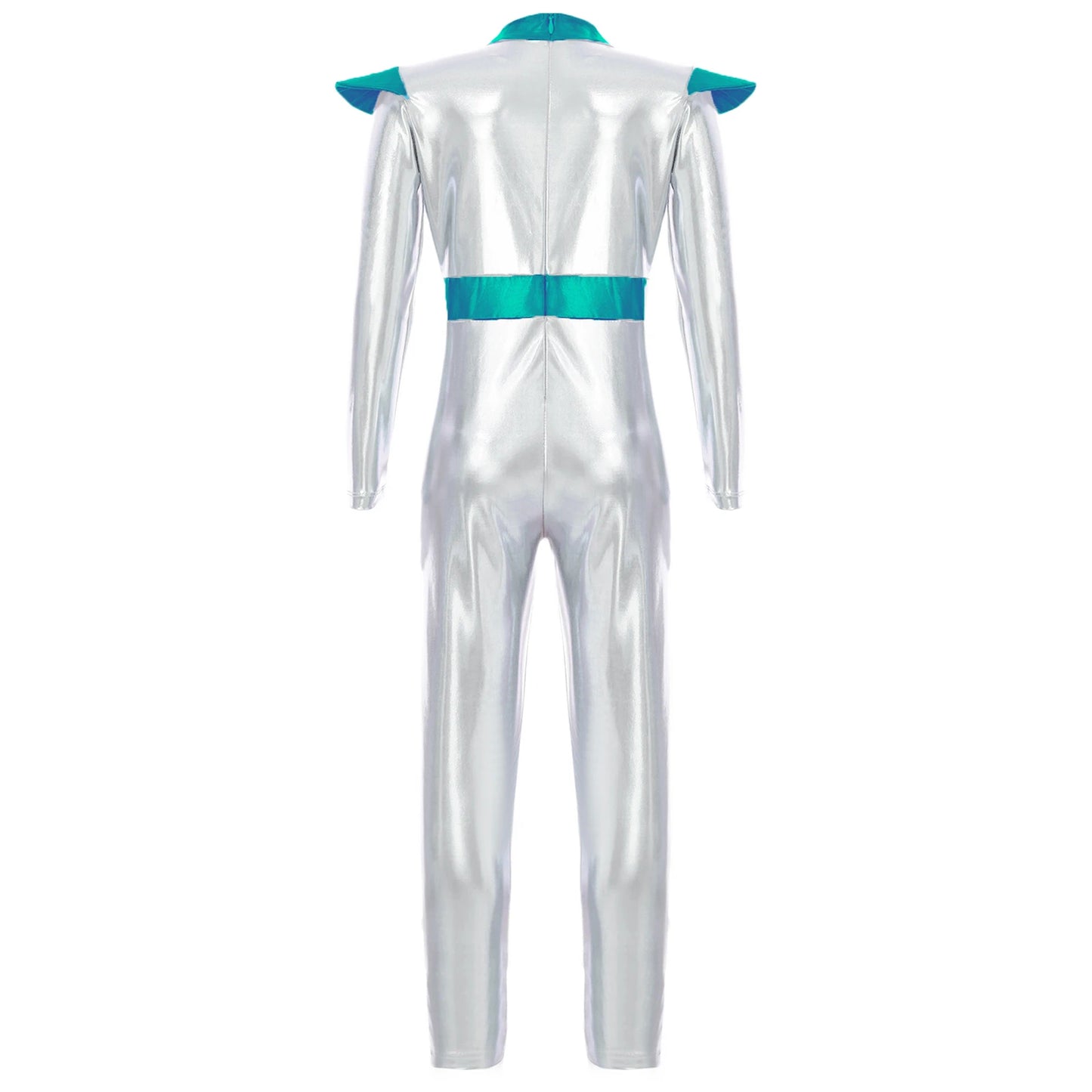 Costume de Cosplay Alien pour filles et garçons, combinaison d'astronaute à manches longues avec cerceau pour cheveux, pour fête de carnaval d'halloween