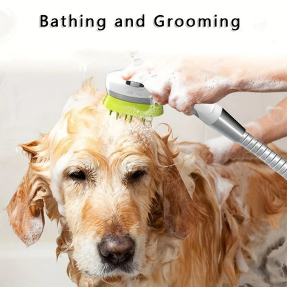 Spray de bain pour animaux de compagnie, pomme de douche, brosse de Massage, gant pour chiens, fournitures de bain, animalerie, vente en gros, accessoires pour chiens, 1 pièce