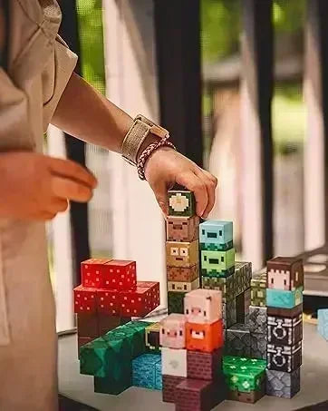 Décennie s de Construction Magnétiques pour Garçon et Fille, Ensemble de Cube Magnétique, Modèle de Bricolage, Jouet Sensoriel STEM, pour Enfant de 3 Ans et +