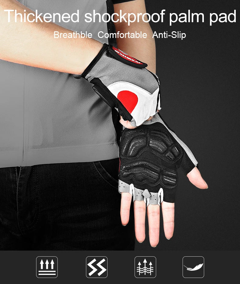 INBIKE antichoc GEL Pad gants de cyclisme demi doigt gants de Sport hommes femmes été vélo gymnase Fitness gants vtt gants IF239