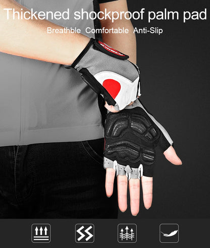INBIKE antichoc GEL Pad gants de cyclisme demi doigt gants de Sport hommes femmes été vélo gymnase Fitness gants vtt gants IF239