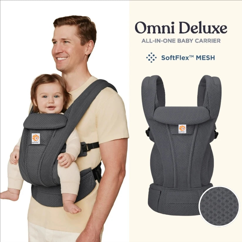 Egobaby Omni Deluxe porte-bébé brise ergonomique sacs à dos support épaule taille ceinture fronde bretelles 360