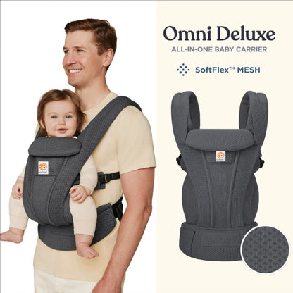 Egobaby Omni Deluxe porte-bébé brise ergonomique sacs à dos support épaule taille ceinture fronde bretelles 360