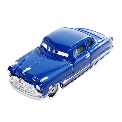 Disney Pixar-Voitures Rains Mcqueen Mack UnmunCollection pour enfants, véhicules moulés sous pression, modèle de jouet en alliage, cadeau, 3 jouets, 1:55
