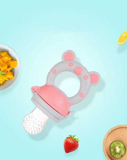 Cuillère d'alimentation pour bébé, extracteur de jus, tasse de sucette, molaires, biberon en Silicone, gomme, fruits, légumes, morsure, manger auxiliaire