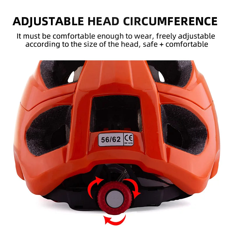 BATFOX-Casque de vélo pour homme, casque de vélo, casque de vélo de montagne, casque de vélo VTT, casquettes de vélo