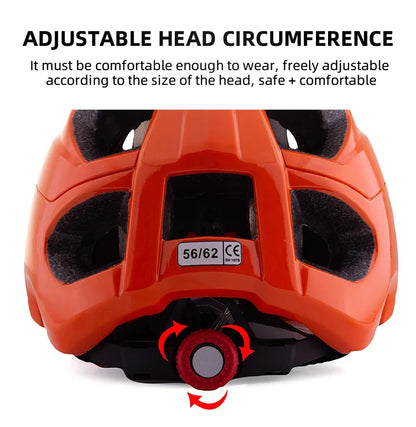 BATFOX-Casque de vélo pour homme, casque de vélo, casque de vélo de montagne, casque de vélo VTT, casquettes de vélo