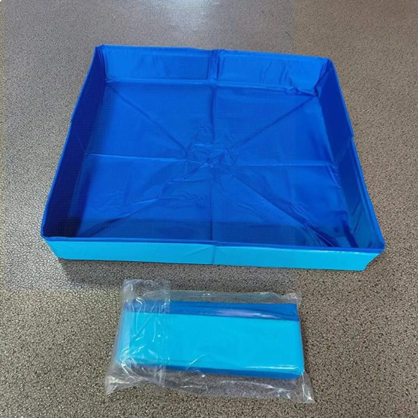Piscine de bain pliable en PVC pour animaux de compagnie, pataugeoire pour chien, antidérapante, Non gonflable, pour chiots de compagnie, chats, autres animaux