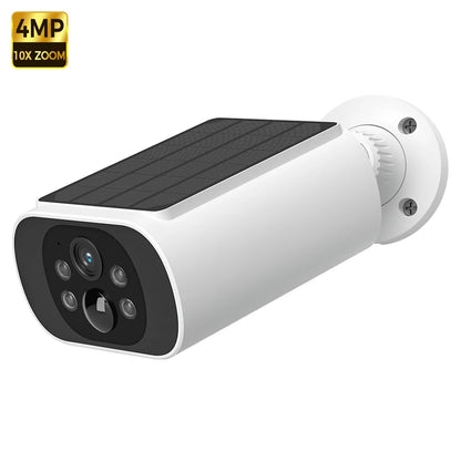 ALEVIO 2.5K caméra solaire extérieure caméra sans fil WIFI Ultra veille temps PIR lumière de mouvement couleur Vision nocturne AI détecter batterie Cam