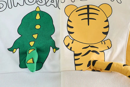 Nouveau printemps automne bébé vêtements enfants garçons filles dessin animé T-Shirt pantalon 2 pièces/ensembles enfant en bas âge Costume décontracté infantile enfants survêtements