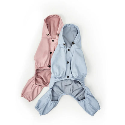 Vêtements imperméables pour chiens, imperméable réfléchissant pour chiens, veste en Polyester doux et imperméable, tenues pour chiots de compagnie