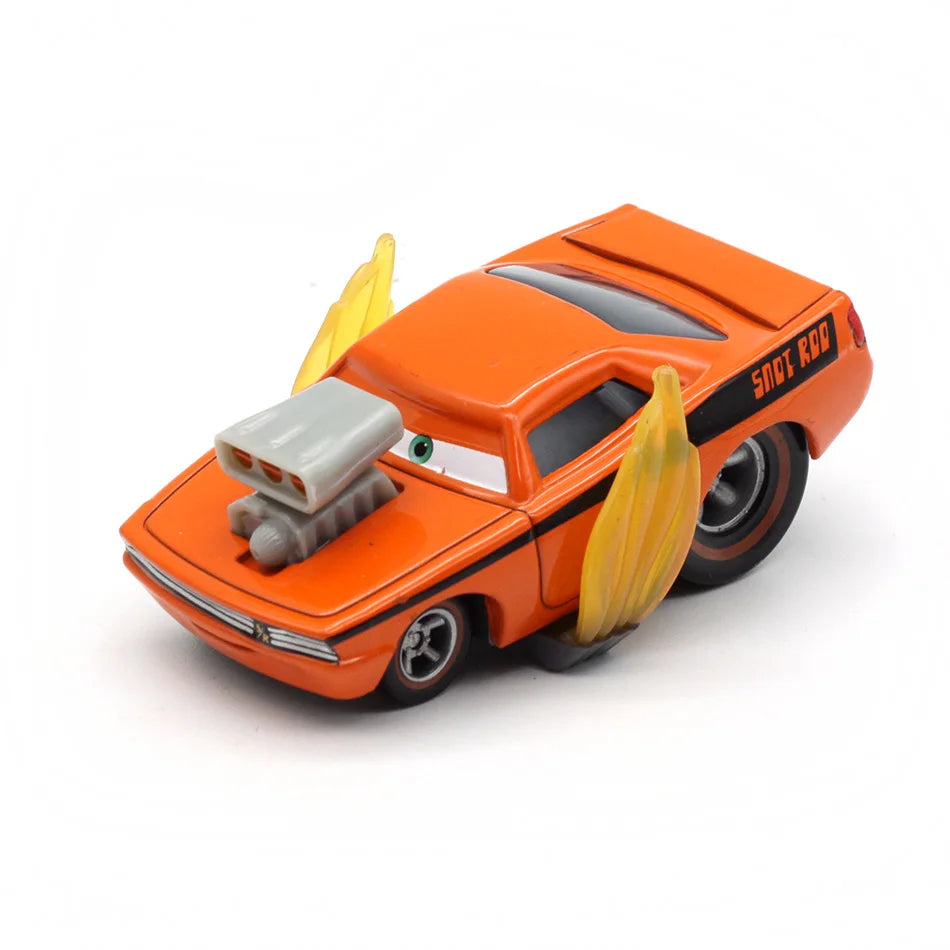 5 pièces Disney Pixar foudre McQueen voitures 1:55 véhicule moulé sous pression carrosserie en métal alliage matériel enfant modèle jouet voiture cadeau d'anniversaire