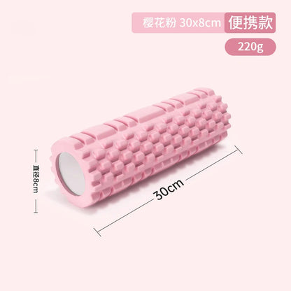 Rouleaux en mousse pour massage musculaire 30 cm – Rouleau en mousse pour le dos haute densité pour soulager les douleurs dorsales et la récupération musculaire dans les jambes et les bras