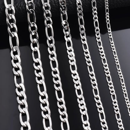 Collier en argent Sterling 925, 2-12mm de largeur 40-75cm, longue chaîne avec fermoir à homard, bijoux de fiançailles pour hommes et femmes, vente en gros