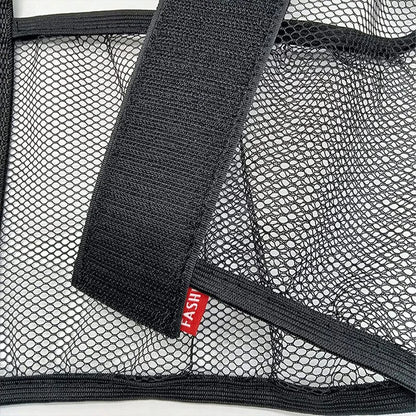 Filet de rangement pour coffre arrière de voiture, maille élastique, sangles fixes, organisateur intérieur de voiture, filet de rangement pour extincteur, sac de fixation arrière de siège, accessoire de voiture
