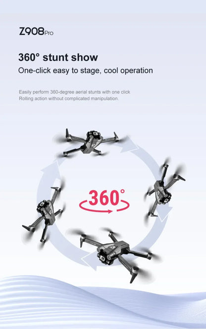 Xiaomi-Drone ATA JIA Z908 Pro /MAX 8K ESC 4K, professionnel, localisation de flux optique, évitement d'obstacles à 3 côtés, jouets quadricoptères