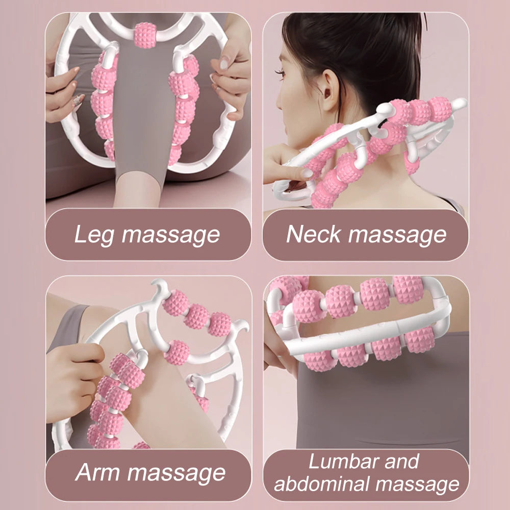 Le plus récent masseur de pince de jambe annulaire à 20 roues masseur Anti-cellulite corps minceur rouleau de Massage pour masseur corporel Relax