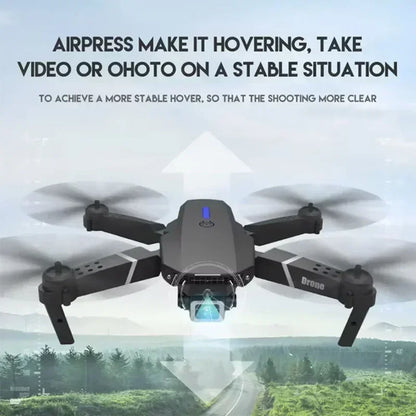 2025 E88 professionnel grand Angle RC Dron HD 4K Mode caméra pliable hélicoptère avion quadrirotor Drone enfant cadeau jouets ﻿