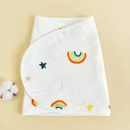 Couverture d'emmaillotage pour bébé de 0 à 6 mois, sangle pour protéger le ventre, couverture de couchage pour nouveau-né, style fin pour l'été