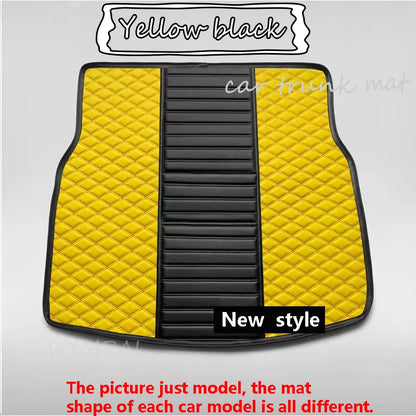Tapis de sol de voiture en cuir de luxe personnalisé pour Renault Clio 4 2013 2014 2015 2016, ensemble complet d'accessoires imperméables pour femmes
