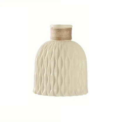Vase à fleurs en plastique, Vase en fausse céramique pour la décoration de la maison, arrangements floraux, décoration de la maison, Vase à fleurs, centre commercial, décoration de Table