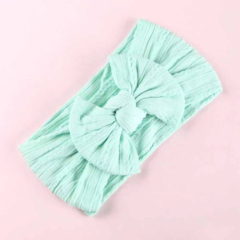 Bandeau élastique en Jacquard avec nœud papillon pour bébés, couvre-chef à nœud papillon, mignon, pour bébés filles, photographie pour nouveau-nés