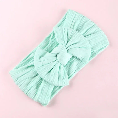 Bandeau élastique en Jacquard avec nœud papillon pour bébés, couvre-chef à nœud papillon, mignon, pour bébés filles, photographie pour nouveau-nés