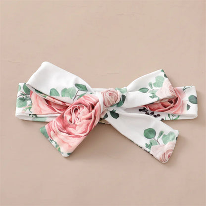 Ensemble de vêtements 3 pièces pour nouveau-né fille, haut floral à manches longues, jupe à bretelles, vêtements de sauna, mode printemps et automne, 0 à 12 mois, 03 tenue