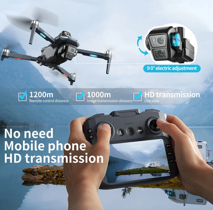 Xiaomi XT606 MAX GPS Drone 4k professionnel 8K HD caméra FPV souhait écran Drone 360 °   Jouets quadrirotor pour éviter les obstacles, drone