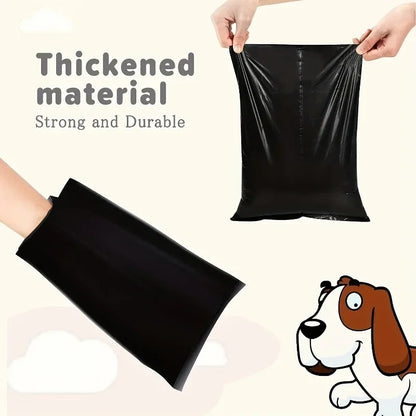 Sacs de merde de chien sacs de déchets portables pour animaux de compagnie sacs de déchets de chien durables et anti-fuite avec distributeur fournitures de nettoyage pour animaux de compagnie pour l'extérieur