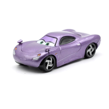 5 pièces Disney Pixar foudre McQueen voitures 1:55 véhicule moulé sous pression carrosserie en métal alliage matériel enfant modèle jouet voiture cadeau d'anniversaire