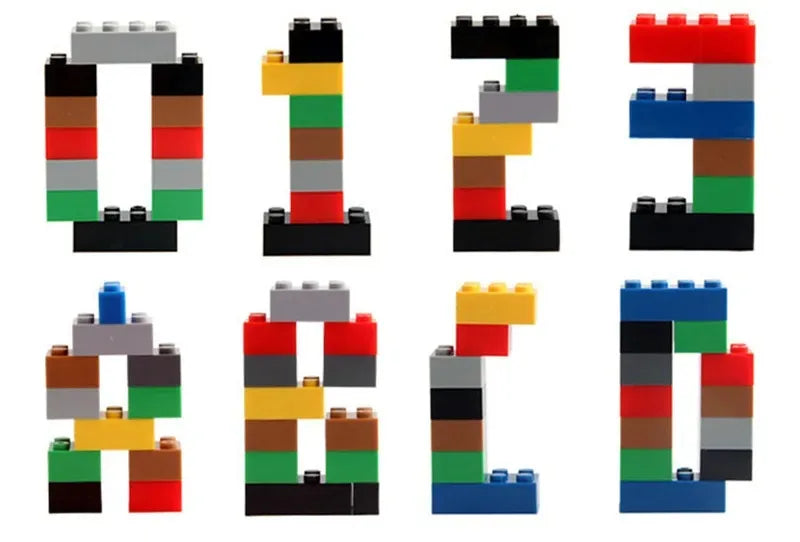 1000 bricolage blocs de construction créatifs ensemble en vrac blocs de construction classiques urbains assemblés cadeau d'anniversaire jouets éducatifs pour enfants