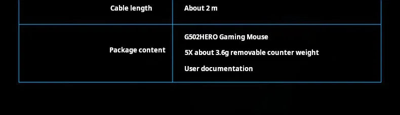 Logitech G502 HERO câble souris de jeu e-sports manger du poulet souris mécanique lumière rvb peut être équilibrée pour manger du poulet Macro Prog